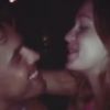 Marina Ruy Barbosa resgatou vídeo de início de namoro com o marido, Xande Negrão. Nas imagens, casal aparece aos beijos e abraços