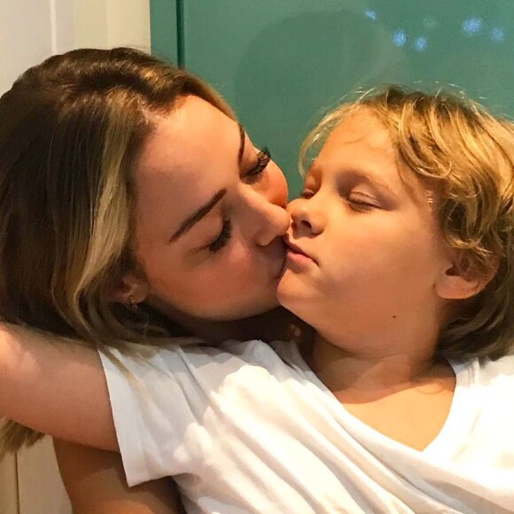 Carol Dantas é mãe de Davi Lucca, de 7 anos, fruto do relacionamento com Neymar