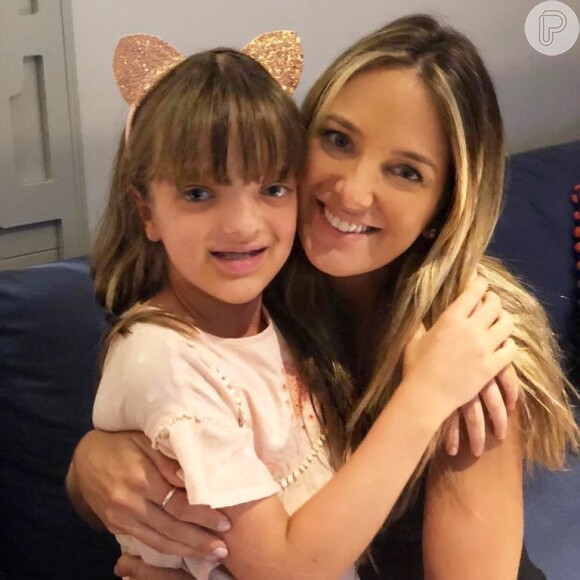 Ticiane Pinheiro é mãe de Rafaella Justus, de 10 anos. Menina é fruto da relação da apresentadora com Roberto Justus
