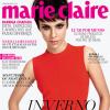 A atriz foi capa da revista feminina 'Marie Claire' de junho de 2012