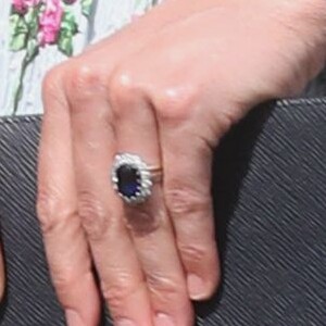 Kate Middleton usa anel de casamento em inauguração de jardim nesta terça-feira, dia 10 de setembro de 2019