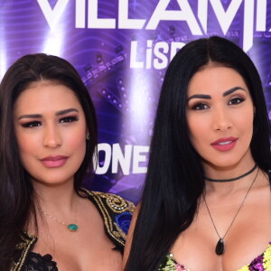 Simone e Simaria usaram look cheio de estilo no VillaMix Lisboa