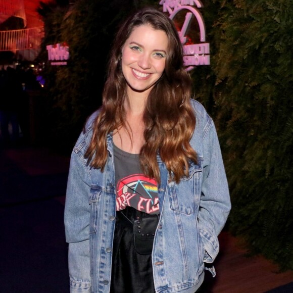 Nathalia Dill marcou presença no 2º dia de Rock in Rio neste sábado, 28 de setembro de 2019