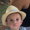 Filho caçula de Erick Jacquin arrasou no estilo com chapéu em dia de parque com a irmã e a mãe, Rosângela Jacquin