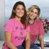 Flávia Alessandra e Giulia Costa se sentiram honradas pelo convite para serem madrinhas do 'Outubro Rosa'