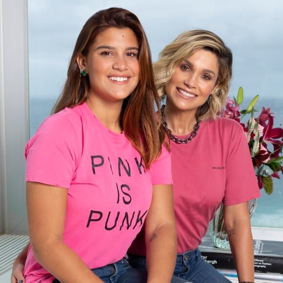 Flávia Alessandra e Giulia Costa se sentiram honradas pelo convite para serem madrinhas do 'Outubro Rosa'