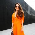 Vestido para o verão 2020: laranja é tendência para a estação mais quente do ano