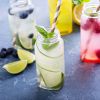 Dieta para emagrecer: substitua o álcool por outros tipos de bebidas, como água saborizada