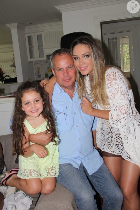 Tânia Mara e Jayme Monjardim são pais de Maysa, atualmente com 9 anos