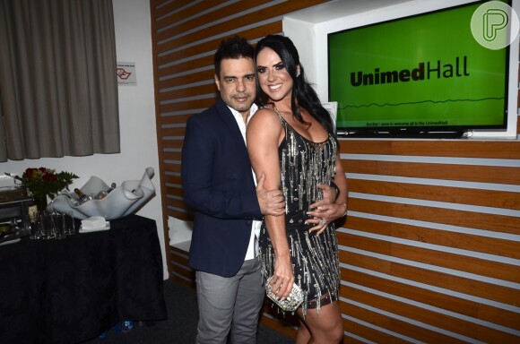 Zezé Di Camargo e a noiva, Graciele Lacerda, têm planos de oficializarem a união de quase 10 anos em 2020