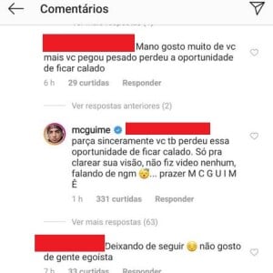 MC Guimê rebate críticas após ser confundido com MC Gui
