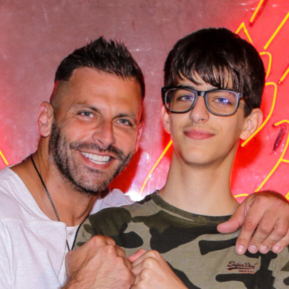 Filho de Henri Castelli e Isabeli Fontana, Lucas comemorou com festa ao lado do pai e amigos