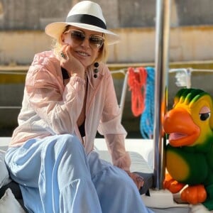 Ana Maria Braga viajou na companhia do louro José