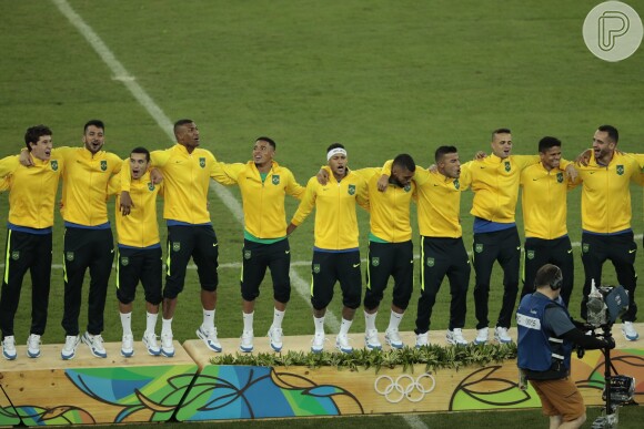 Neymar, Gabigol e Gabriel Jesus conquistaram medalha Olímpica em 2016