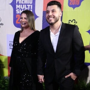 Marília Mendonça e Murilo Huff prestigiam o Prêmio Multishow 2019 nesta terça-feira, dia 29 de outubro de 2019