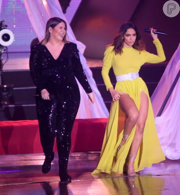 Marília Mendonça e Anitta se apresentam no Prêmio Multishow 2019 nesta terça-feira, dia 29 de outubro de 2019