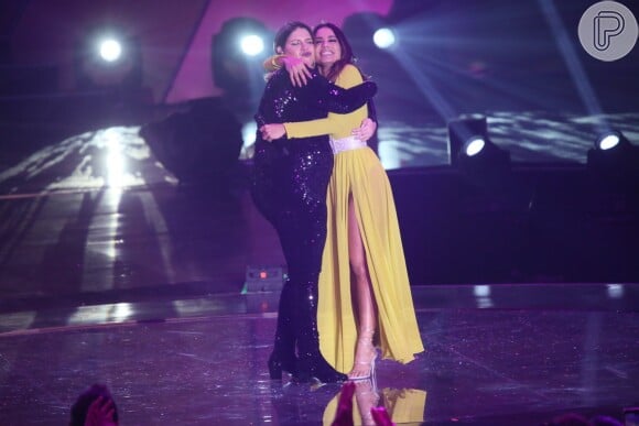 Marília Mendonça e Anitta cantam nova música no Prêmio Multishow 2019 nesta terça-feira, dia 29 de outubro de 2019