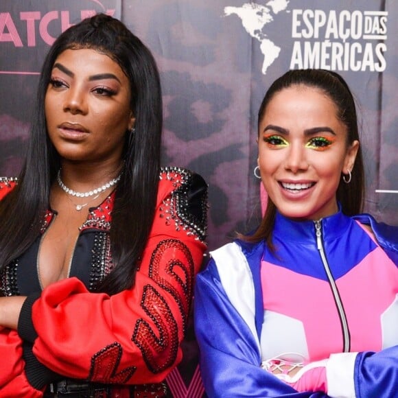 Namorada de Ludmilla, Brunna Gonçalves negou ter envolvimento na polêmica unindo Anitta e a funkeira