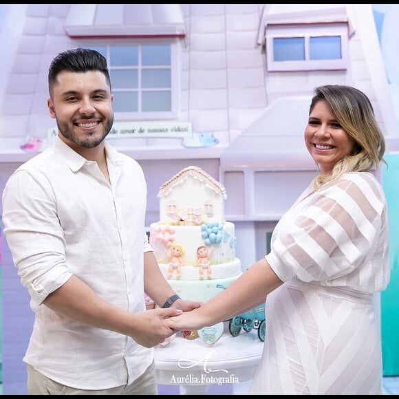 Marília Mendonça está grávida de seu primeiro filho de Murilo Huff, Léo