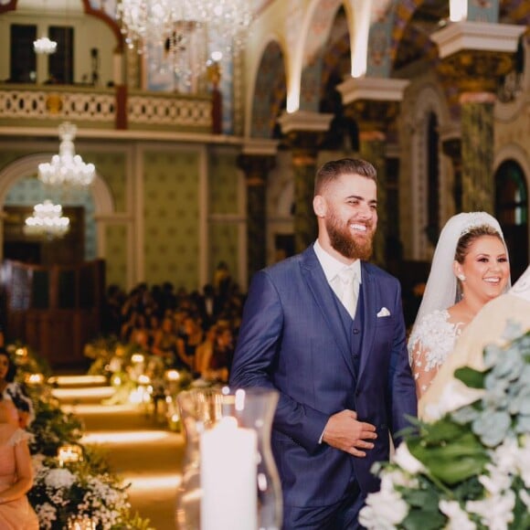 Casamento de Zé Neto e Natália Toscano aconteceu no interior de São Paulo nesta terça-feira, dia 05 de novembro de 2019