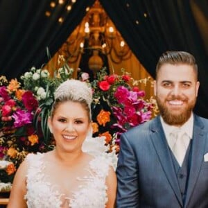 Zé Neto e Natália Toscano se divertem em casamento com Cristiano e Paula Vaccari nesta terça-feira, dia 05 de novembro de 2019