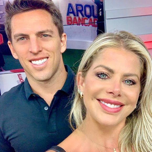 Amaury Nunes apoia Karina Bacchi em tratamento: 'A gente tem que tentar. Temos que ter esperança, né? O que podemos fazer é tentar'