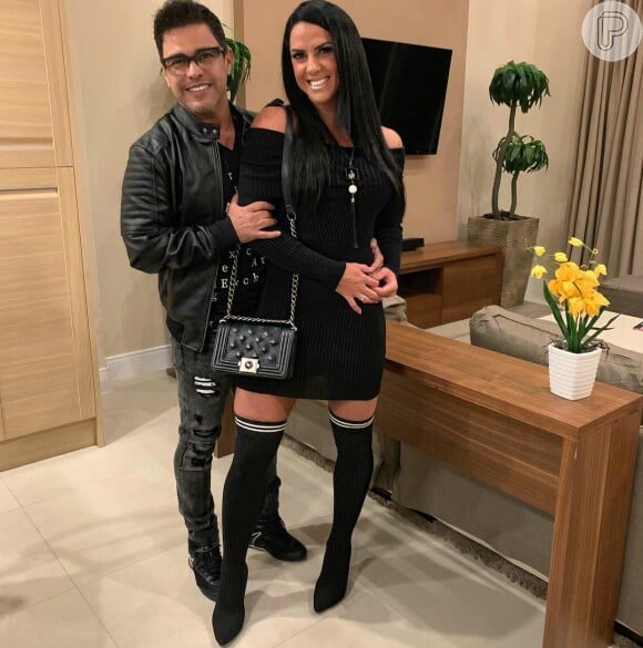 Zezé Di Camargo e Graciele Lacerda estavam noivos desde 2017