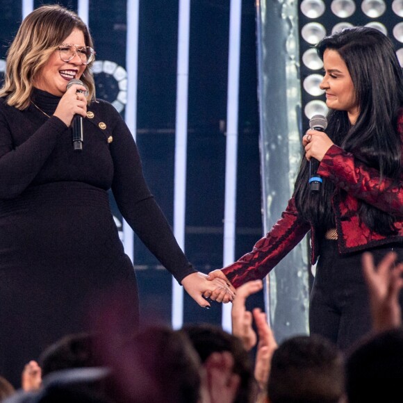 Marília Mendonça ganhou recado de Maraisa, dupla de Maiara, neste domingo, 17 de novembro de 2019