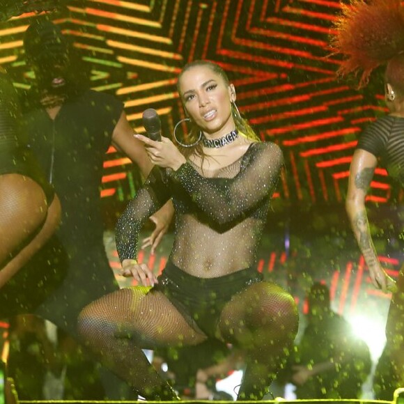 Anitta faz show na 'Maratona da Alegria', da rádio FM O Dia, no parque olímpico no Rio de Janeiro, na noite deste sábado, 23 de novembro de 2019