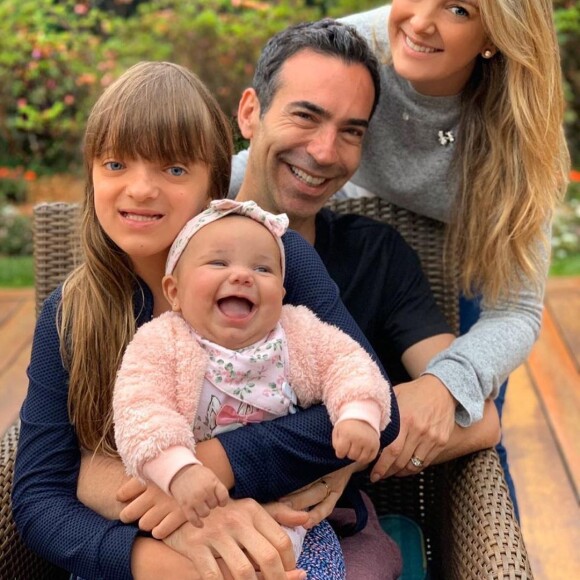 Ticiane Pinheiro é casada com Cesar Tralli, com quem tem uma filha