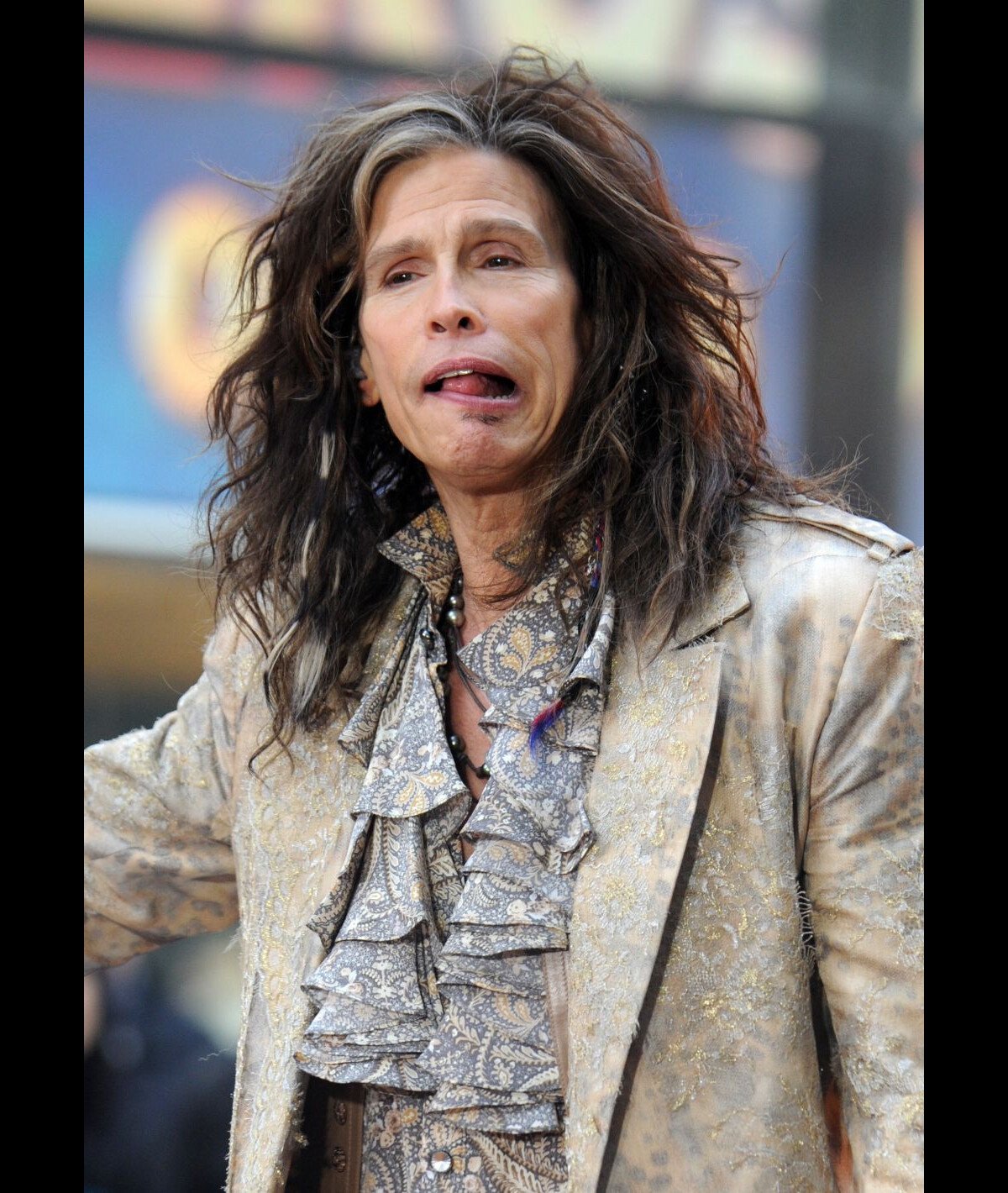 Steven Tyler, dos Aerosmith, foi novamente avô