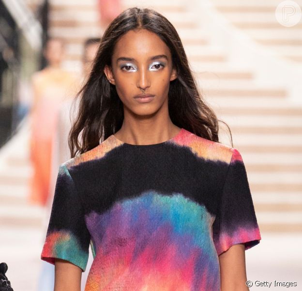 chanel tie dye shirt