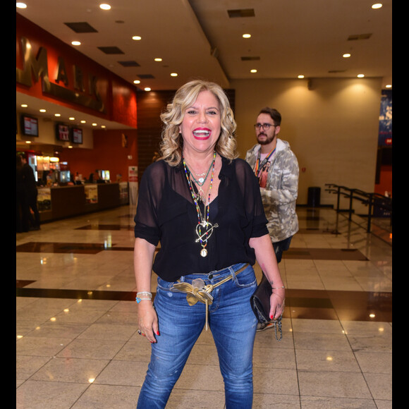 Astrid Fontenelle e mais famosos vão à pré-estreia do filme 'Minha Mãe é Uma Peça 3', em São Paulo, na noite desta quarta-feira, 11 de dezembro de 2019