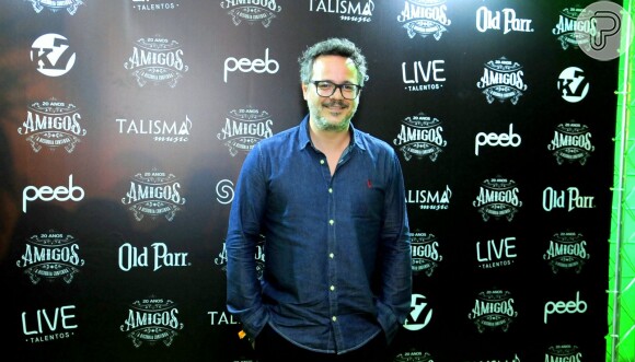 Danton Mello conferiu show 'Amigos 20 anos' no Rio de Janeiro