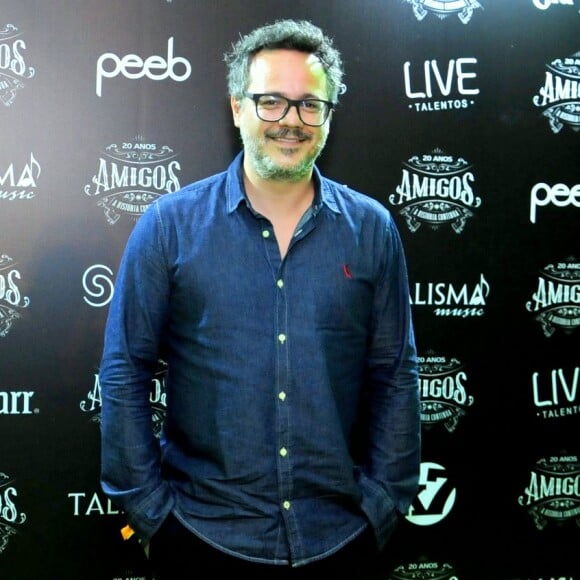 Danton Mello conferiu show 'Amigos 20 anos' no Rio de Janeiro