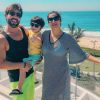 Jéssica Costa e Sandro Pedroso são pais de Noah, de 3 anos