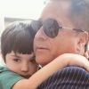Jéssica Costa mostrou reencontro do filho com avô, o cantor Leonardo, neste domingo, 15 de dezembro de 2019
