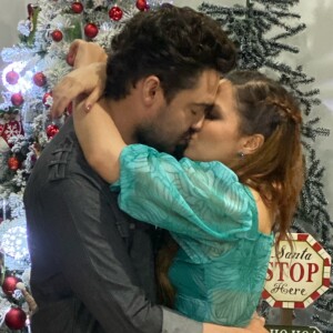 Maiara e o namorado, Fernando Zor, passaram o Natal juntos