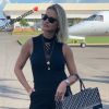 Andressa Suíta já apostou em sacola de luxo para viajar em janeiro de 2019