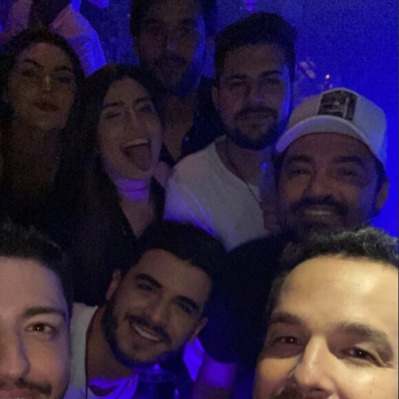 Fernando Zor apareceu em uma boate local na noite de sábado