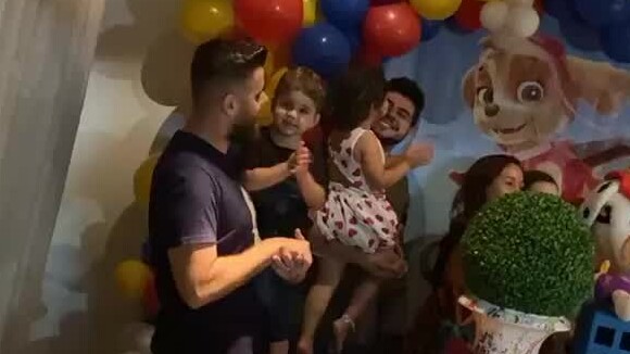 Filhos de Zé Neto e Cristiano esbanjam fofura em festa de aniversário nesta terça-feira, dia 07 de janeiro de 2020