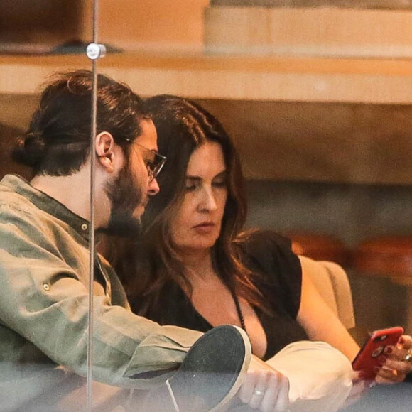 Fátima Bernardes e Túlio Gadêlha mostraram muita sintonia