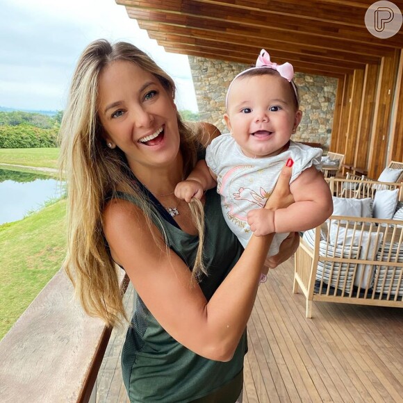 Foto do sorriso da filha caçula de Ticiane Pinheiro encantou web