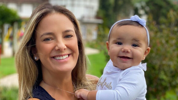 Filha de Ticiane Pinheiro rouba a cena em foto com a mãe: 'Sorriso encantador'