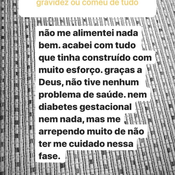 Marília Mendonça revela ter mantido uma alimentação ruim durante a gravidez