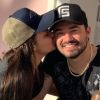 Fernando Zor surpreendeu namorada, Maiara, com buquê de flores no Valentine's Day nesta sexta-feira, 14 de fevereiro de 2020