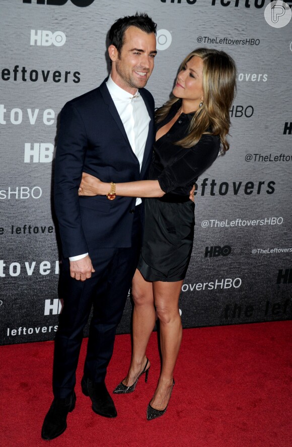 Jennifer Aniston e Justin Theroux estão noivos