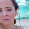 Maiara, da dupla com Maraisa, publicou foto sem biquíni em praia de nudismo, em Miami