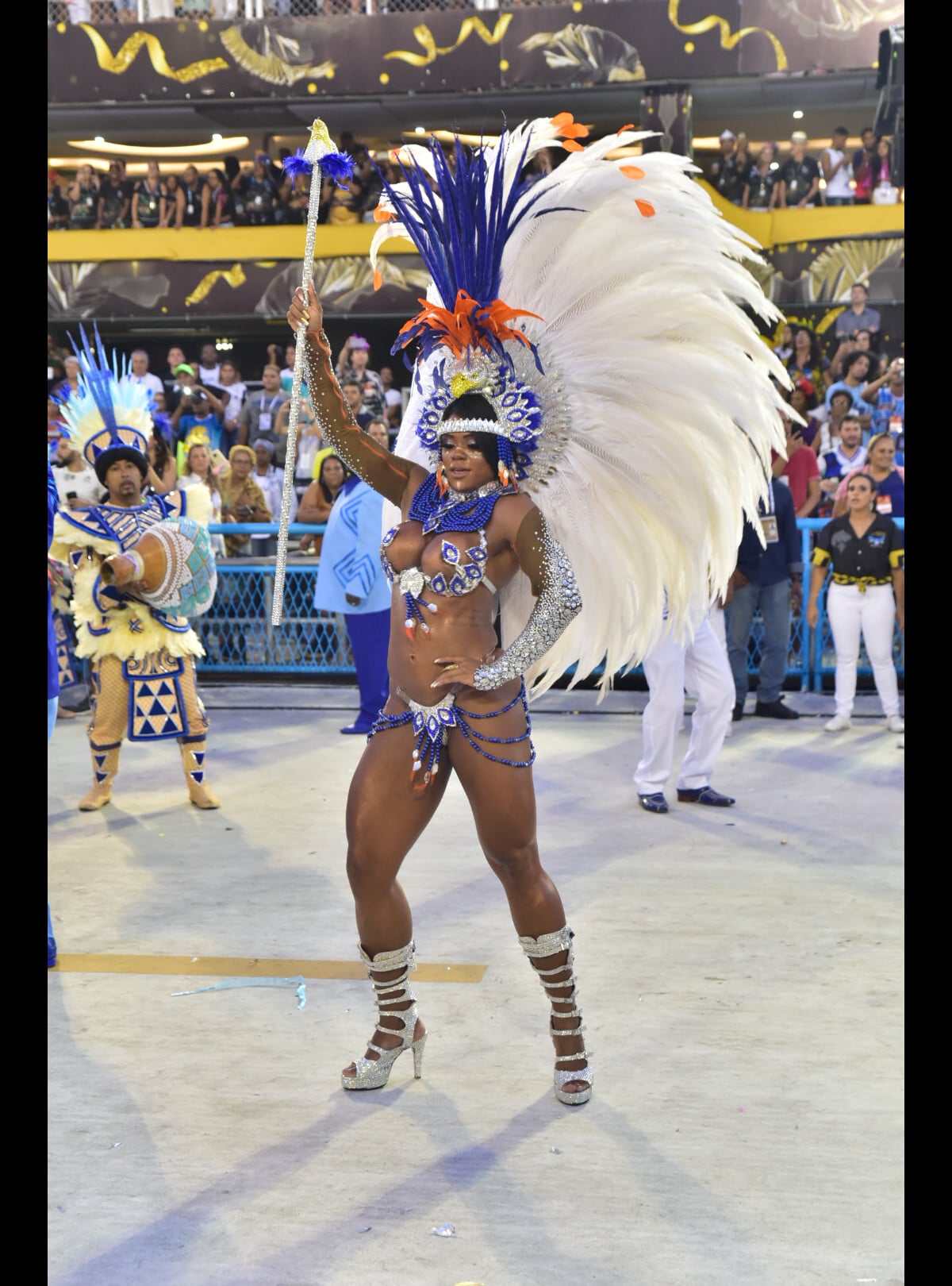 Foto: Rainha de Bateria da Portela, Bianca Monteiro declarou: 'A ...