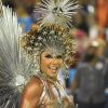 Giovana Angélica, de 33 anos, estreia como rainha de bateria da Mocidade no Carnaval 2020